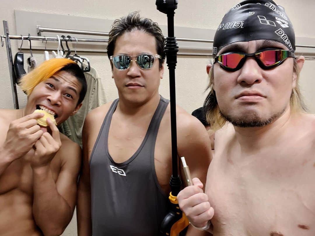 木高イサミのインスタグラム：「大日本の夏、上野の夏、俺は上から狙う。何人たりとも濡らす。それが俺に課せられた使命だ。」