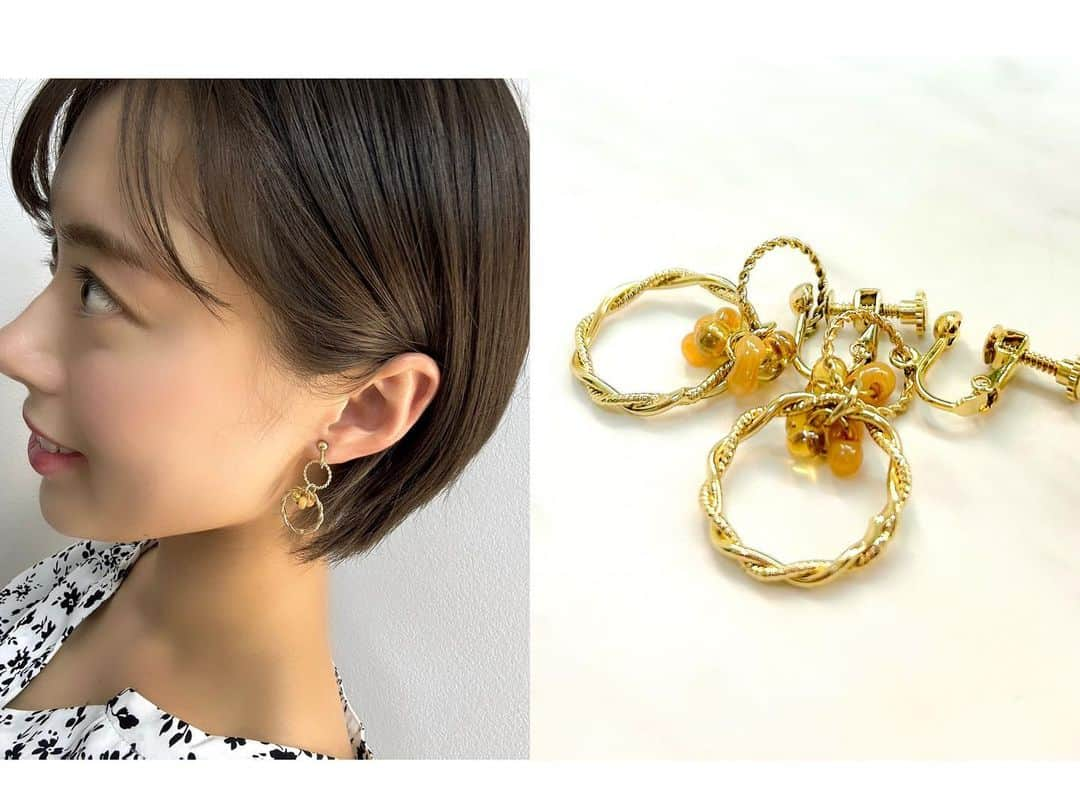 佐藤玲奈さんのインスタグラム写真 - (佐藤玲奈Instagram)「アクセサリー紹介💍  @rocanail.accessories 様より✳︎  上品なゴールド×オレンジ色が 一歩秋らしさを感じます🍊かわいい！  #アクセサリー #イヤリング #rocanail #rocanailaccessories  #ふくしまSHOW #Nスタふくしま #衣装提供 #衣装 #アクセサリー提供 #TUF #テレビユー福島」8月18日 17時29分 - rena___sato