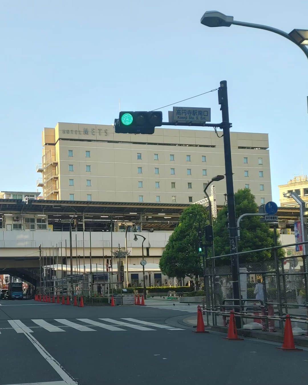 濱田准のインスタグラム：「ここからあと１週間で阿波おどりの舞台が出来上がるんだ😱✨✨わくわく」