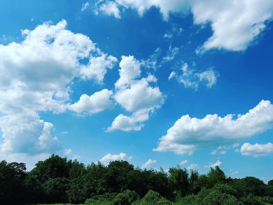 のインスタグラム：「今日はトーンにしたい空でした。」