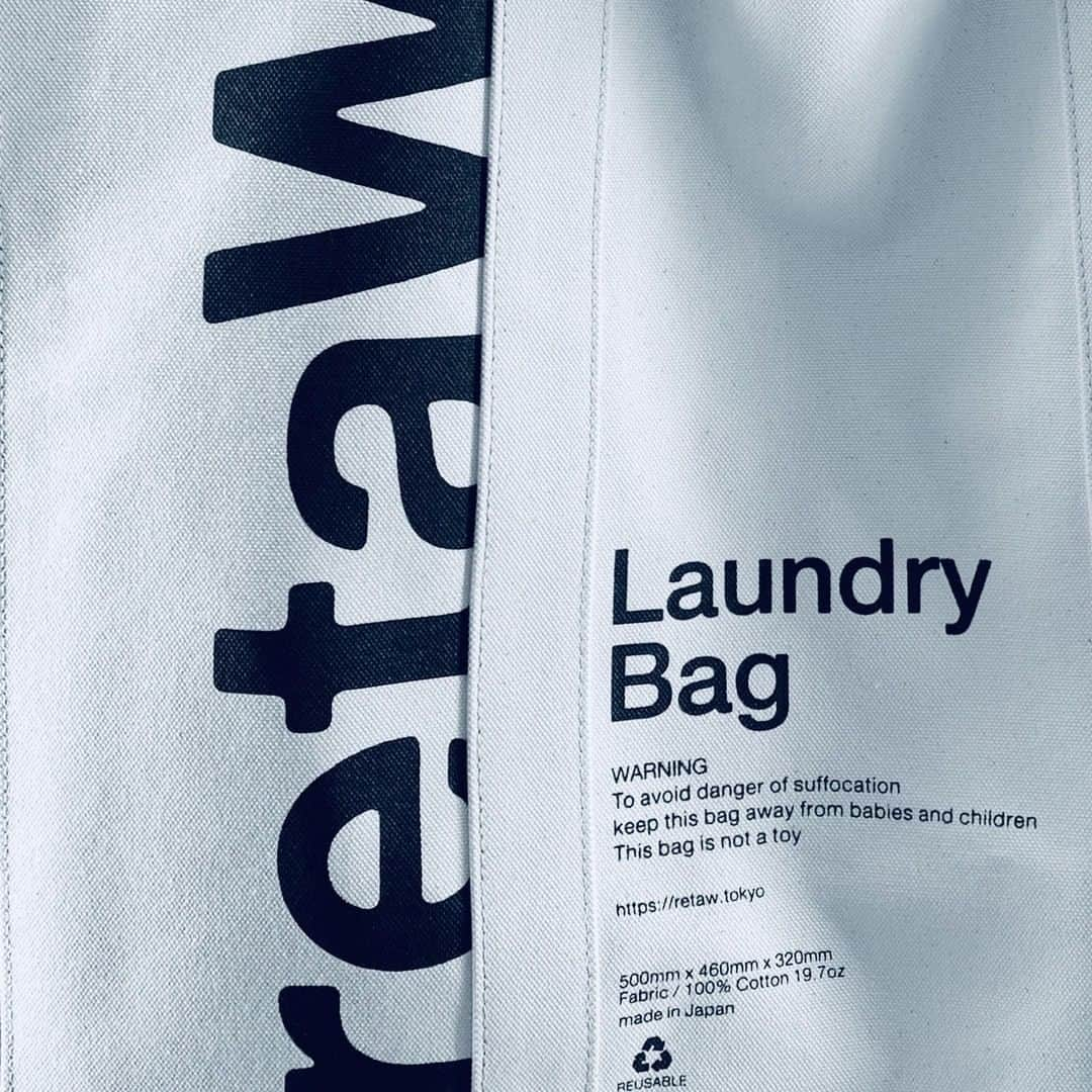 リトゥのインスタグラム：「Laundry bag #retaW #retaWtokyo #retaWstoreHARAJUKU #retaWstoreTSUBAME」