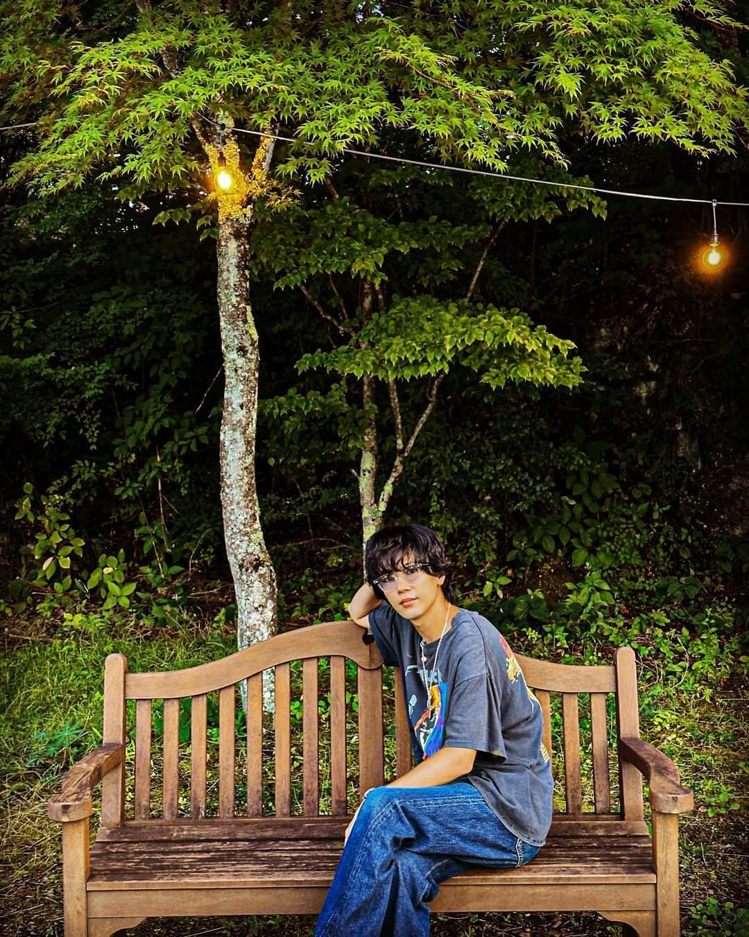 のインスタグラム：「🏕×👖」