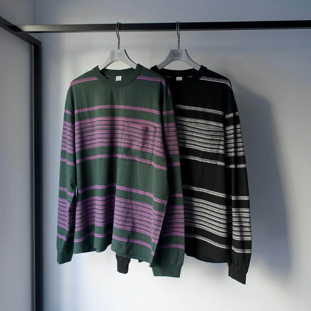 フィル ザ ビルさんのインスタグラム写真 - (フィル ザ ビルInstagram)「NEW ARRIVAL 【FILL THE BILL】 season / 2023aw unisex item / PANEL BORDER LONG TEE  #fillthebill #fillthebill_mercantile」8月18日 19時23分 - fillthebill_official
