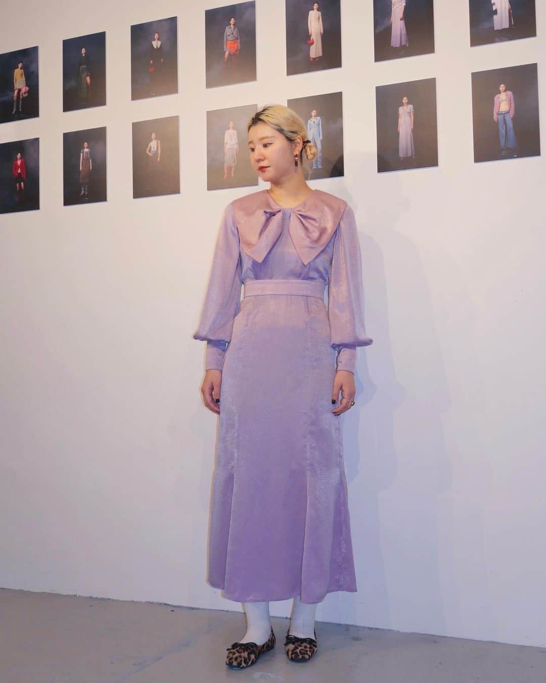 のインスタグラム：「【2023 AW COORDINATE】 ✔︎BIG BOW DRESS  #pameopose #パメオポーズ #tokyo #2023autumn #moistpunk」