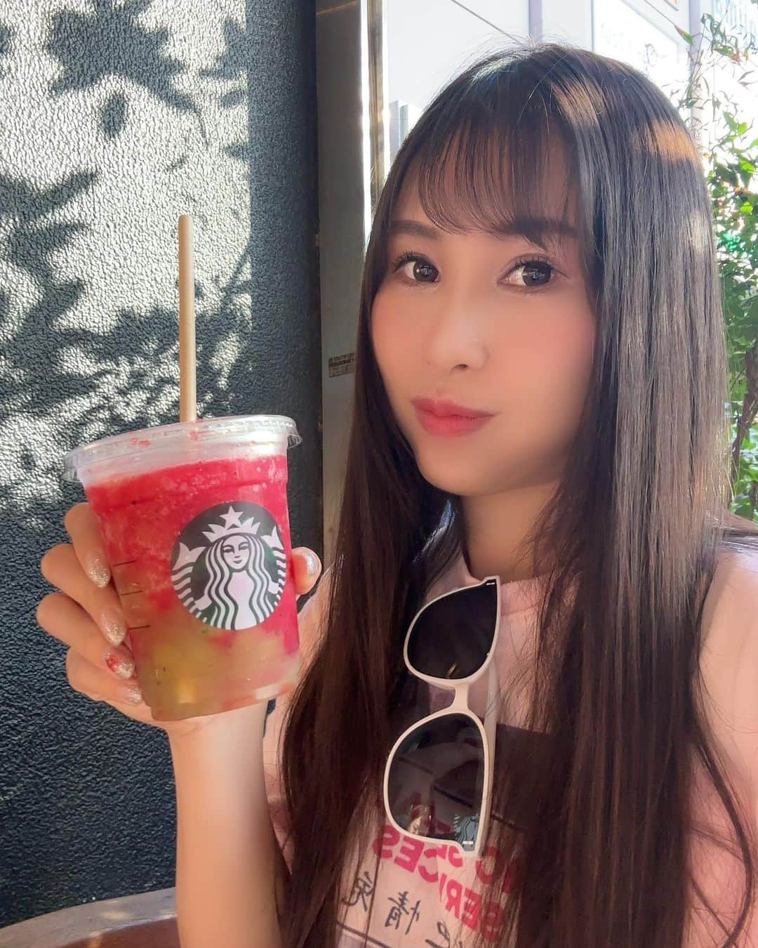柊木里音さんのインスタグラム写真 - (柊木里音Instagram)「スタバ🫶🏻🍉  これ美味しかった✨」8月18日 20時14分 - hiiragi_rion