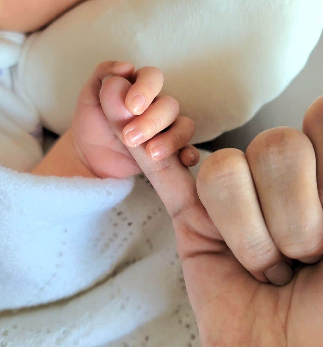 夏菜さんのインスタグラム写真 - (夏菜Instagram)「先日、無事に長男が誕生しました🕊️ はじめての男の子はお腹の中にいた時から動きが激しかったんですが、、こちらに出てきてからもやっぱり力強い!! ブランケットを蹴り飛ばしてしまうので、夜通しかけ直しております。笑 １歳半の長女はどう思うかなと心配な所もあったんですが、もうちゃーんと弟をかわいいと思うみたいで...💓 毎日ギュー!って弟の事を抱きしめていて、それがもう尊くて尊くて。。 その姿を見てるだけでお酒が何杯も飲めそうな気がします← これから更に!毎日たっぷりの愛情で育てていきたいと思います🌈❤️ そしてお仕事の方も、もう少ししたら再開できればと思っています。 引き続き、温かい目で見守って頂けたら嬉しいです。 ご報告でした....🍀」8月18日 20時26分 - natsuna_official