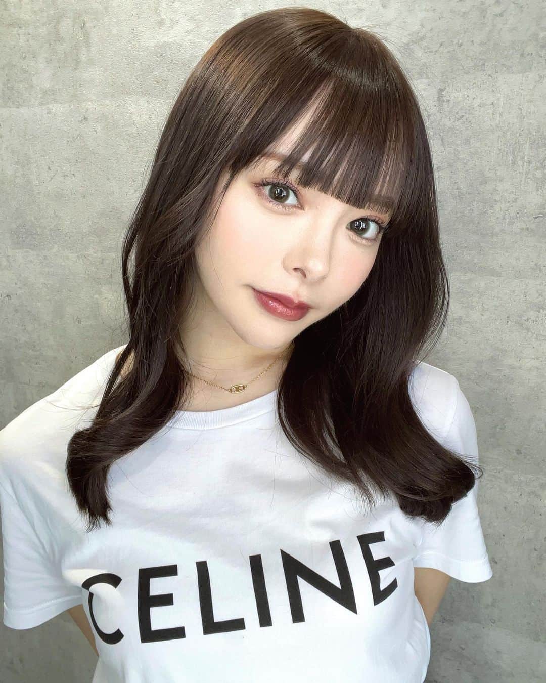 小倉由菜さんのインスタグラム写真 - (小倉由菜Instagram)「NEW COLOR 🫶  #lwis #haircolor  #celine」8月18日 20時27分 - ogura_yuna