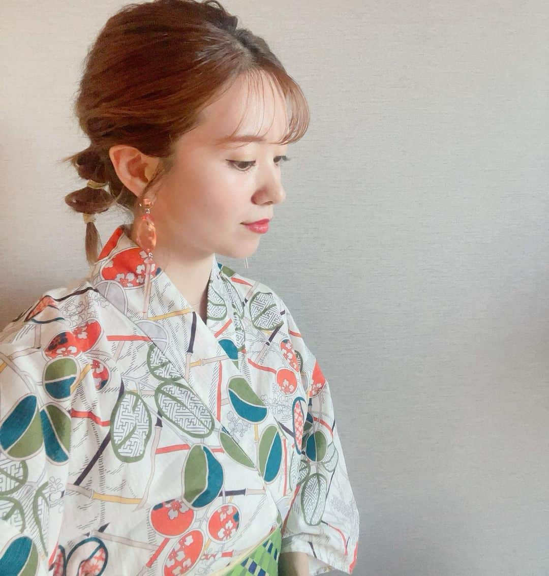 長江愛美さんのインスタグラム写真 - (長江愛美Instagram)「👘  #浴衣 #夏 #思い出」8月18日 21時22分 - manamin.512