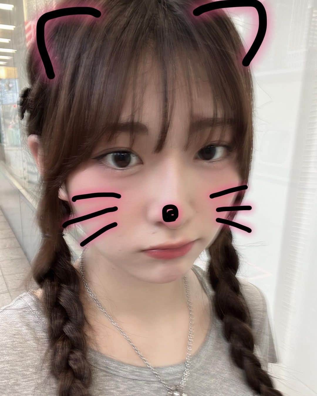 桜ひなのさんのインスタグラム写真 - (桜ひなのInstagram)「はにゃー ⁡ ⁡  #桜ひなの  #落書き  #ねこ  #kawaii  #cute  #lovely  #cat」8月18日 21時50分 - hinano_sakura_official