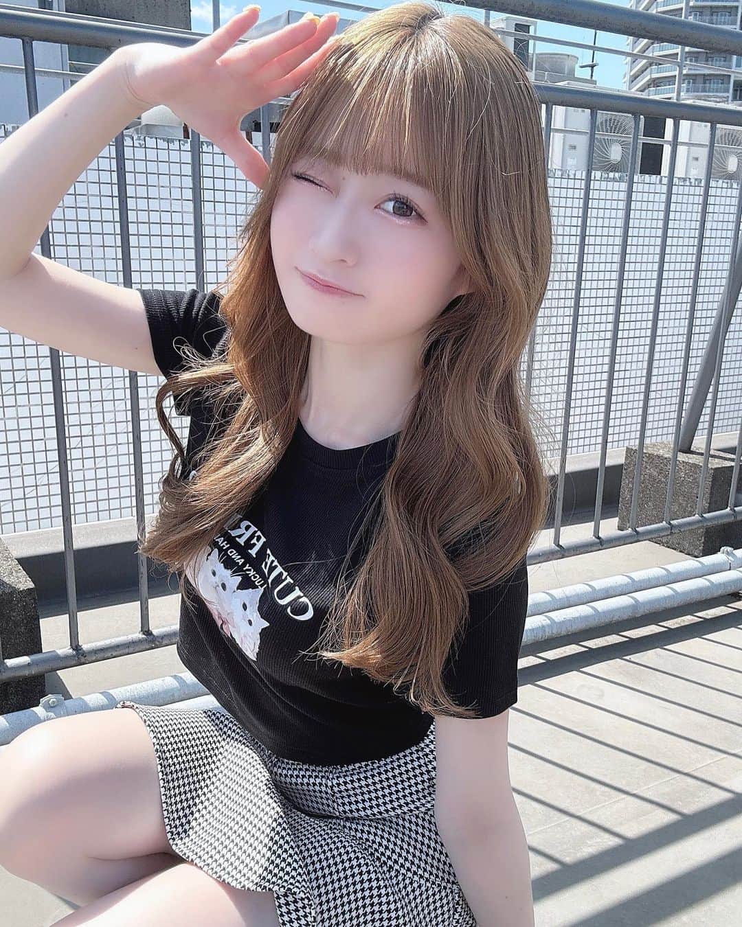 佐野心音のインスタグラム：「今日も可愛い？」