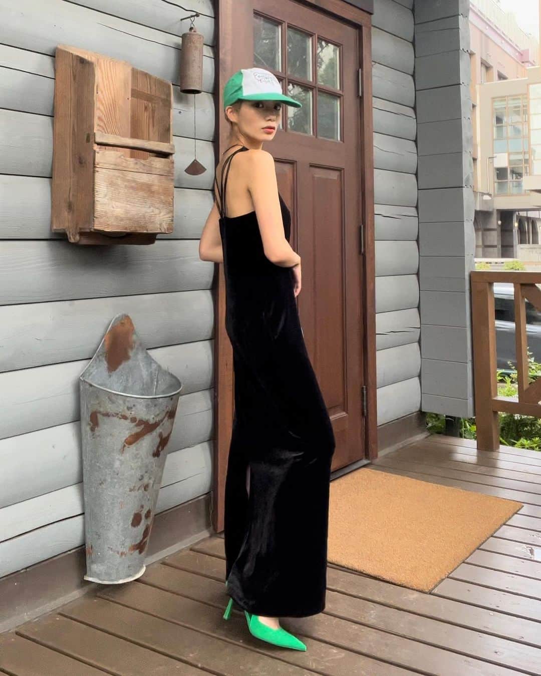矢部ユウナのインスタグラム：「my select used clothing⭐︎🫰🏻🪸 @pomi_mart  1週間コーデとったのでお楽しみに！　#used #code #ootd」