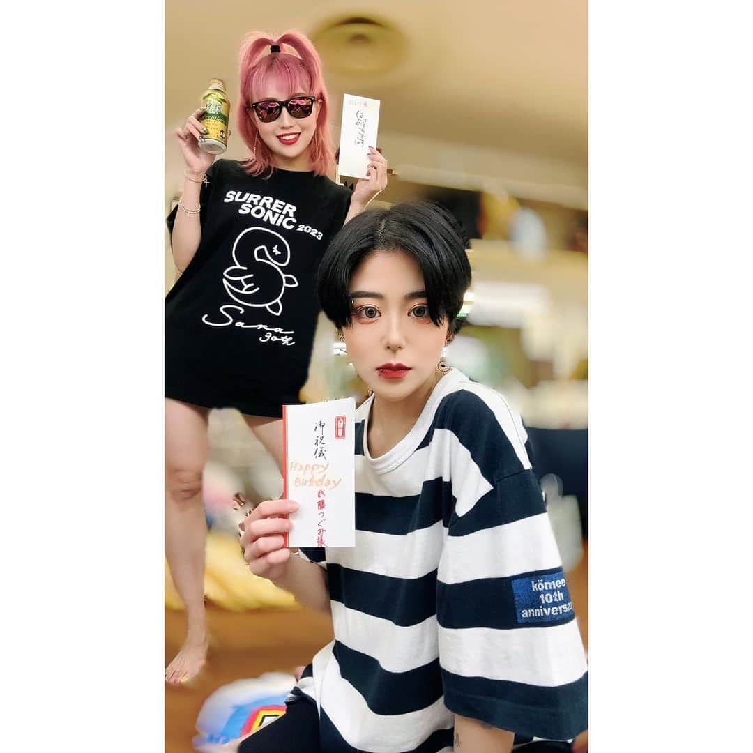 のインスタグラム：「2023.0818.𝙵𝚛𝚒.📍  1日飛ばしてなななななななんと大入有難う御座いますむにだ🫰🏻🤘🏻 🧧有難う️🩵🪽🫧 #浅草ロック座 #peaceloverock #PLR2023 #大入 #感謝」