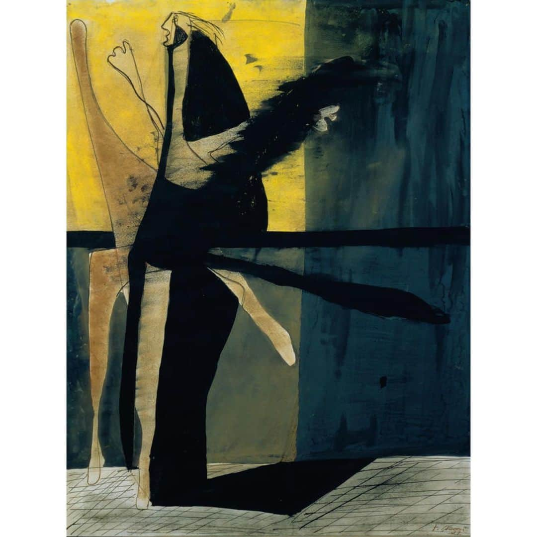 THE ROWのインスタグラム：「Francis Bacon; ‘Composition (Figure)’, 1933」