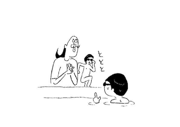 ケイタイモのインスタグラム：「2023/8/18 家も頑張れお父ちゃん！1879話 #マンガ #インスタ漫画 #育児漫画 #日常漫画 #instacomics #子育て #3姉弟 #ケイタイモ #keitaimo」
