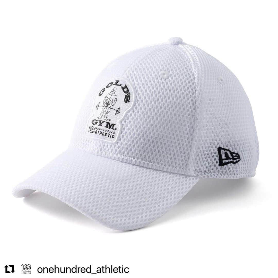 宇野薫のインスタグラム：「お待たせしました ゴールドジム×100A×ニューエラ 本日から発売です‼️  #Repost @onehundred_athletic with @use.repost ・・・ 米国発のフィットネスクラブのGOLD'S GYMとONEHUNDRED ATHLETICがニューエラに別注したスペシャルアイテム"GG×100A NEW ERA 39THIRTY"が登場。カラーは新色のホワイトが加わってブラックと2色展開に、サイズは従来どおりのS/M、M/L、L/XLの3サイズでの販売になります。  ■発売日 2023年8月19日（土）〜  ■取扱店舗 ・GOLD’S GYM原宿東京 ・GOLD’S GYM原宿ANNEX ・GOLD’S GYM東中野東京 ・GOLD’S GYM銀座東京 ・GOLD’S GYM銀座中央東京 ・GOLD’S GYM代々木上原東京 ・GOLD’S GYM聖蹟桜ヶ丘東京 ・GOLD’S GYMさいたまスーパーアリーナ ・GOLD’S GYM幕張千葉ANNEX ・100A ONLINE STORE  ※他一部のフランチャイズ店で販売いたします。 ※詳細については各店舗へ直接お問い合わせください」