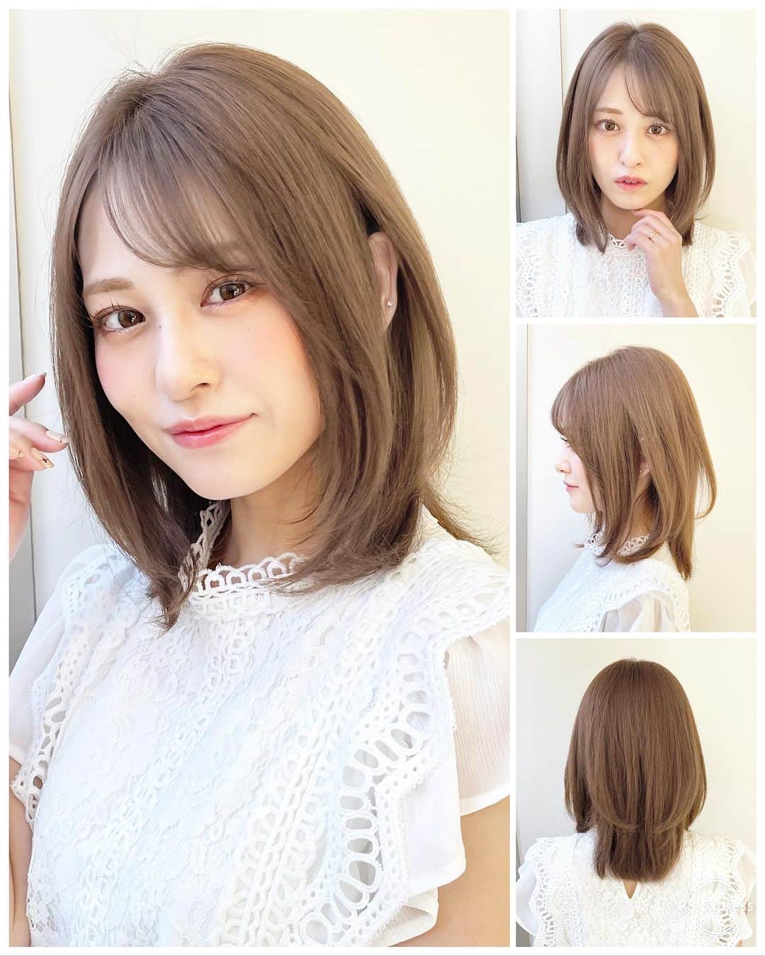 上遠野裕樹のインスタグラム：「ワンカールミディアムヘア ✨オーダーのご参考に！ . 理想な髪型になるようにデザインさせていただきます！ . . ☑︎毎日なんかキマらない ☑︎かわいい髪型にしたい ☑︎艶が欲しい ☑︎キレイに伸ばしたい ☑︎前のカットで失敗された . 1つでも当てはまる方はご相談ください！ ． 自信をもってキレイにサラサラにします。 . ご予約はプロフィールURLからホットペッパー、またはインスタに直接DMでお受けしてます。 . 誰もが持つ髪のお悩み。一緒に解決していけたらと思います。全力でキレイにさせていただきます。 . Agnos青山  03-5469-3344 東京都南青山5-11-10南青山511ビル3F -—————————  #ミディアム #ミディアムスタイル #大人ミディアム #大人ヘア #ミディアムヘア #ミディアムヘアカタログ #ワンカール  #レイヤー #似合わせカット #似合わせ #顔まわりカット  #ひし形シルエット #大人かわいい  #小顔カット #ヘアカタログ #モテ髪」