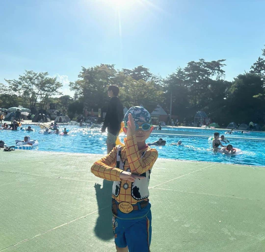 深水元基さんのインスタグラム写真 - (深水元基Instagram)「西武園ゆうえんち 楽しすぎた！  プール、アトラクション、テキ屋、ご飯、水掛けイベント^o^ どれも最高！  ウルトラマン ザ ライドは大迫力で、ずっとギャーギャー言って楽しんだ！  来年も行く(ﾟ∀ﾟ)  #西武園ゆうえんち」8月19日 10時55分 - fukami_motoki