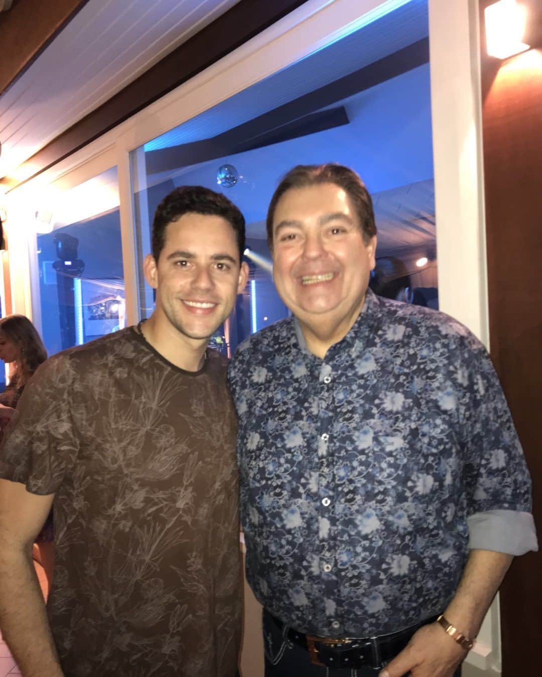 のインスタグラム：「Parabéns por tudo meu querido. Você foi único, e vai sempre ser! Obrigado pelos ensinamentos. #faustao mito da comunicação! - Galera, ele só encerrou a carreira de apresentador!」