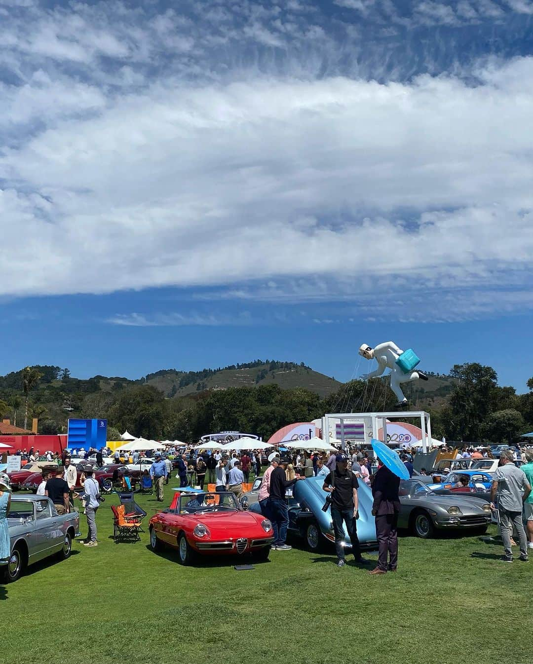 カミール・グラマーさんのインスタグラム写真 - (カミール・グラマーInstagram)「Fun day in Carmel @thequailevents @czinger_vehicles #carshow #quaillodge thank you @zenvoautomotive」8月19日 11時05分 - therealcamille