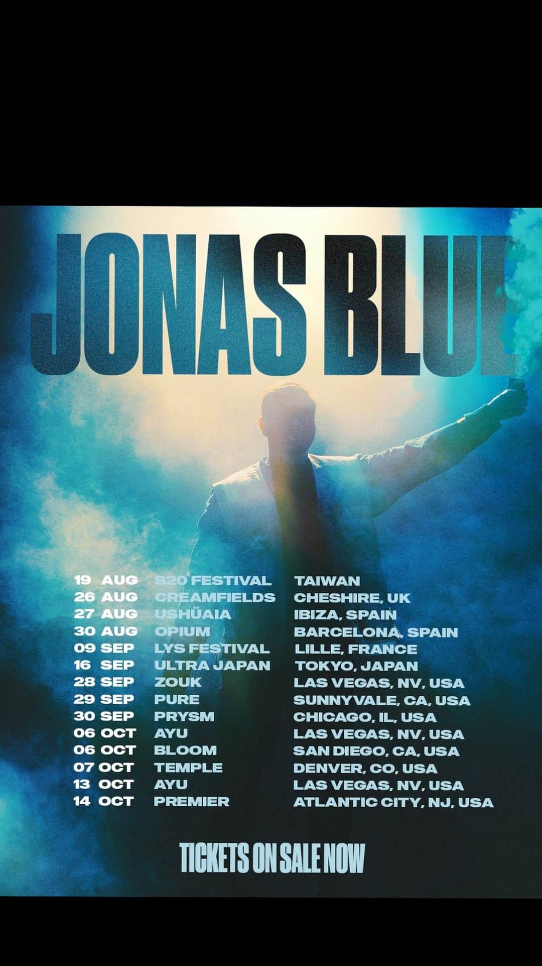 ジョナス・ブルーのインスタグラム：「August to October⏳. Where am I seeing you next?」