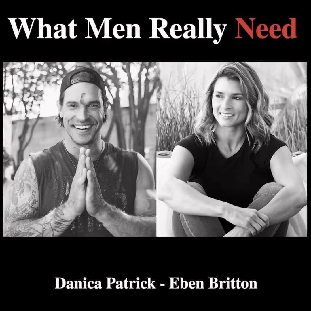 ダニカ・パトリックのインスタグラム：「Awesome conversation with @edsbritton about a topic I am fascinated with - masculinity and femininity… and growth.」