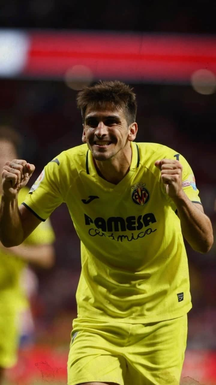 ジェラール・モレノのインスタグラム：「Gran victoria hoy, la primera de la temporada. Muy orgulloso de convertirme en el máximo goleador de la historia del @villarrealcf 💛🫶🏽 #orgullogroguet」