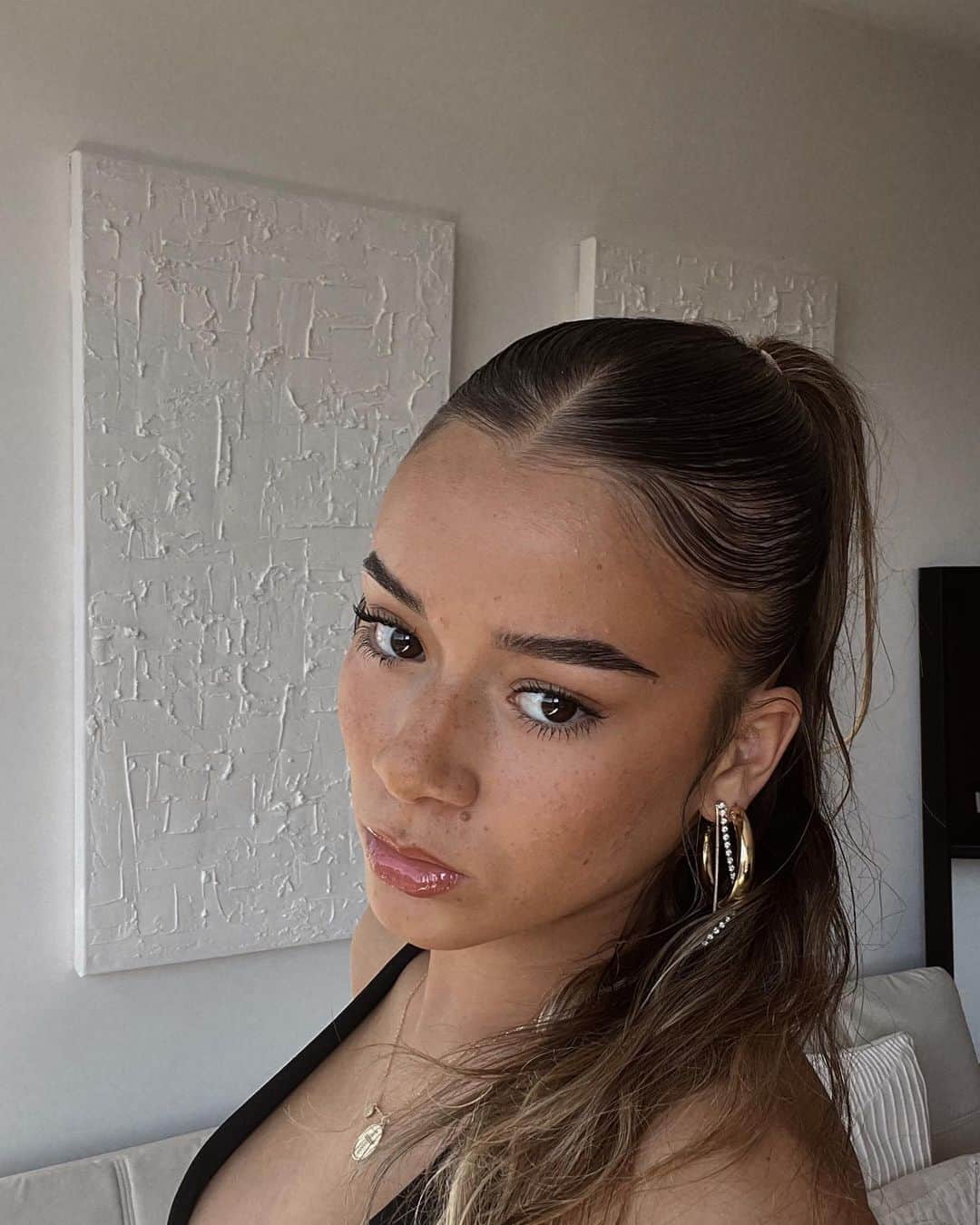 ジョージア・メイ・フェントンのインスタグラム：「Energy unmatched 🙌🏽🤎」
