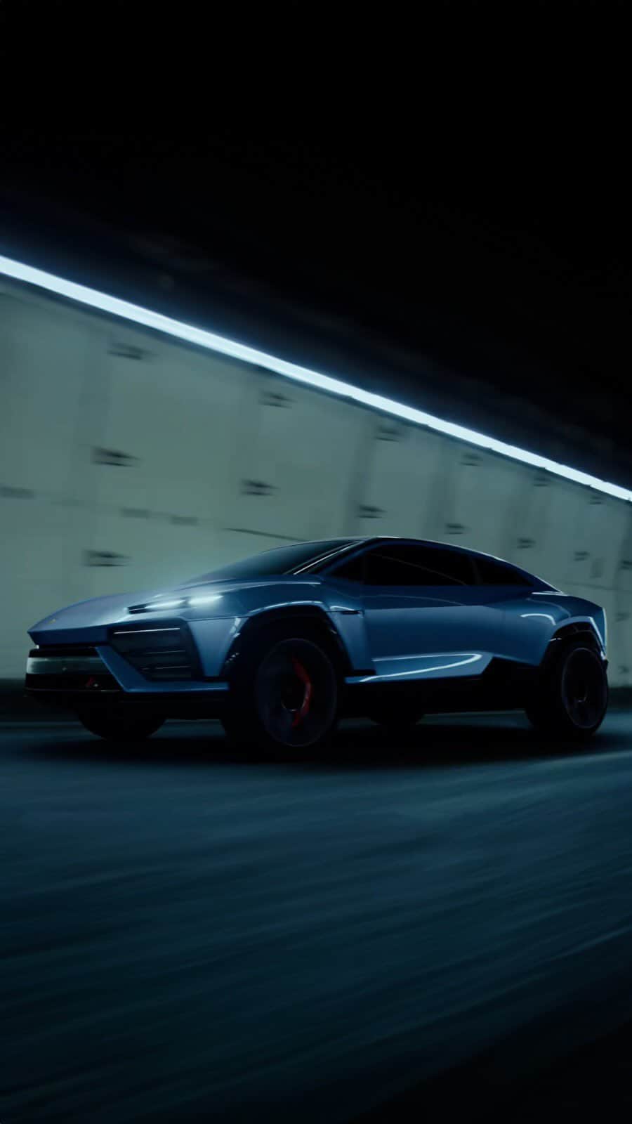 ランボルギーニのインスタグラム：「What if we introduced a new concept car? Our brand-new Lamborghini Lanzador, an Ultra GT that is purely electric and totally visionary.​  ​Designed by new desires.​  #Lamborghini #Lanzador #DesignedByNewDesires」