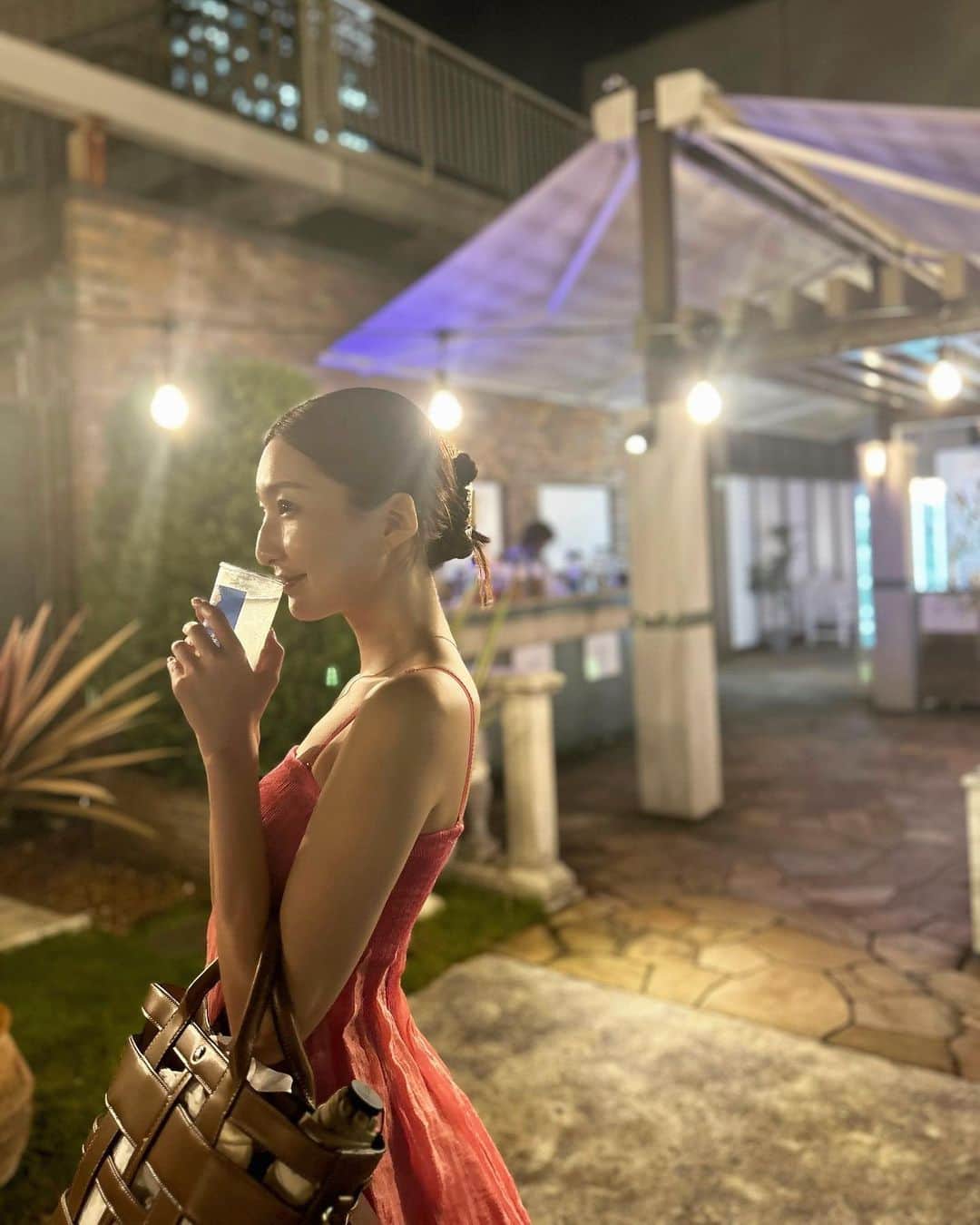 吉田怜菜のインスタグラム：「. . ビアガーデンに行ったよ🍻 サムギョプサル、もりもり食べた 🙌✨ . . #ニューコリアパラダイス #ビアガーデン #横浜駅グルメ #サムギョプサル」