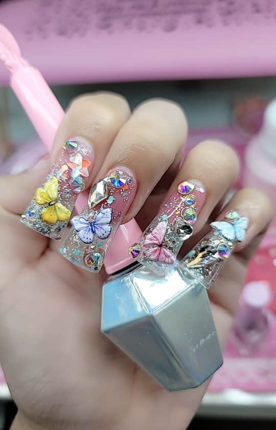 Max Estradaのインスタグラム：「Enailcouture.com 123go duck nails  Enailcouture.com new 123go bubble gum gel,  solid glue gel♡ vegan and Hypoallergenic.  Made in America 🇺🇸The moment so many have been waiting for is finally here! Enailcouture.com 123go maximum square is the longest flat boxy square pre made full coverage gel nail in the game. We also dropped xs sculpture square and magical ice hologram stickers☆Enailcouture.com 123go 5XL Coffin nails are the longest full coverage pre made gel nails in the world. They are EVERYTHING, made in America.Enailcouture.com new product drop ♡!~ 123go diy gel and our new charm nail stickers 😍Enailcouture.com made in American ♡!~Enailcouture.com 123go pre made gel nails are the game changer !~ perfect nails every time with no smells or dust!~ long lasting and easy removal , made in America! Enailcouture.com  #ネイル #nailpolish #nailswag #nailaddict #nailfashion #nailartheaven #nails2inspire #nailsofinstagram #instanails #naillife #nailporn #gelnails #gelpolish #stilettonails #nailaddict #nail #💅🏻 #nailtech#nailsonfleek #nailartwow #네일아트 #nails #nailart #notd #makeup #젤네일  #glamnails #nailcolor  #nailsalon #nailsdid #nailsoftheday Enailcouture.com」