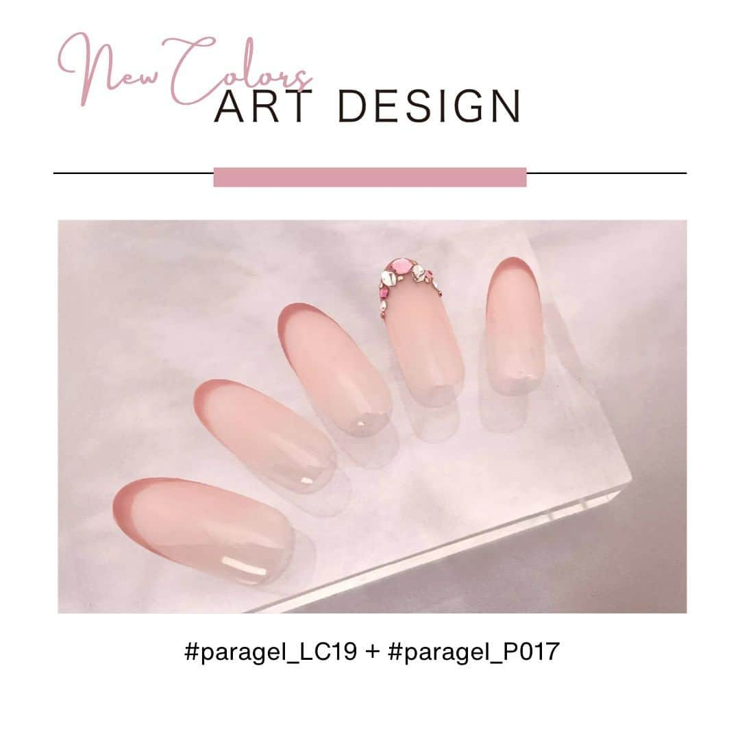 paragel のインスタグラム：「発売まであと4日💖  para gel公式ホームページでは、8月23日発売の新色を使ったアートデザインもご紹介しています✨　  カラープロデュースを担当した　@loove_yukapi さんのデザインです🩷  #paragel_LC19 #paragel_P017  プロフィールのリンクからどうぞ🔗 _______________________________  @paragelnail 完全サンディング不要のジェルネイル パラジェルの公式インスタグラムです。 Paragel is a gel nail system that is kind to your nails as buffing is not required.  #paragel新色　#paragelnewcolor #ネイルデザイン2023 #ネイルカラー　#トレンドネイル2023 #パラジェル新色 #パラジェル #paragel #パラジェル認定サロン #パラジェル登録サロン　#ジェルネイル #春夏ネイル #春夏ネイル2023 #爪に優しいジェル #ノンサンディングジェル #爪に優しいネイル #桃ネイル #うるつやネイル #うる艶ネイル #ルーセント」