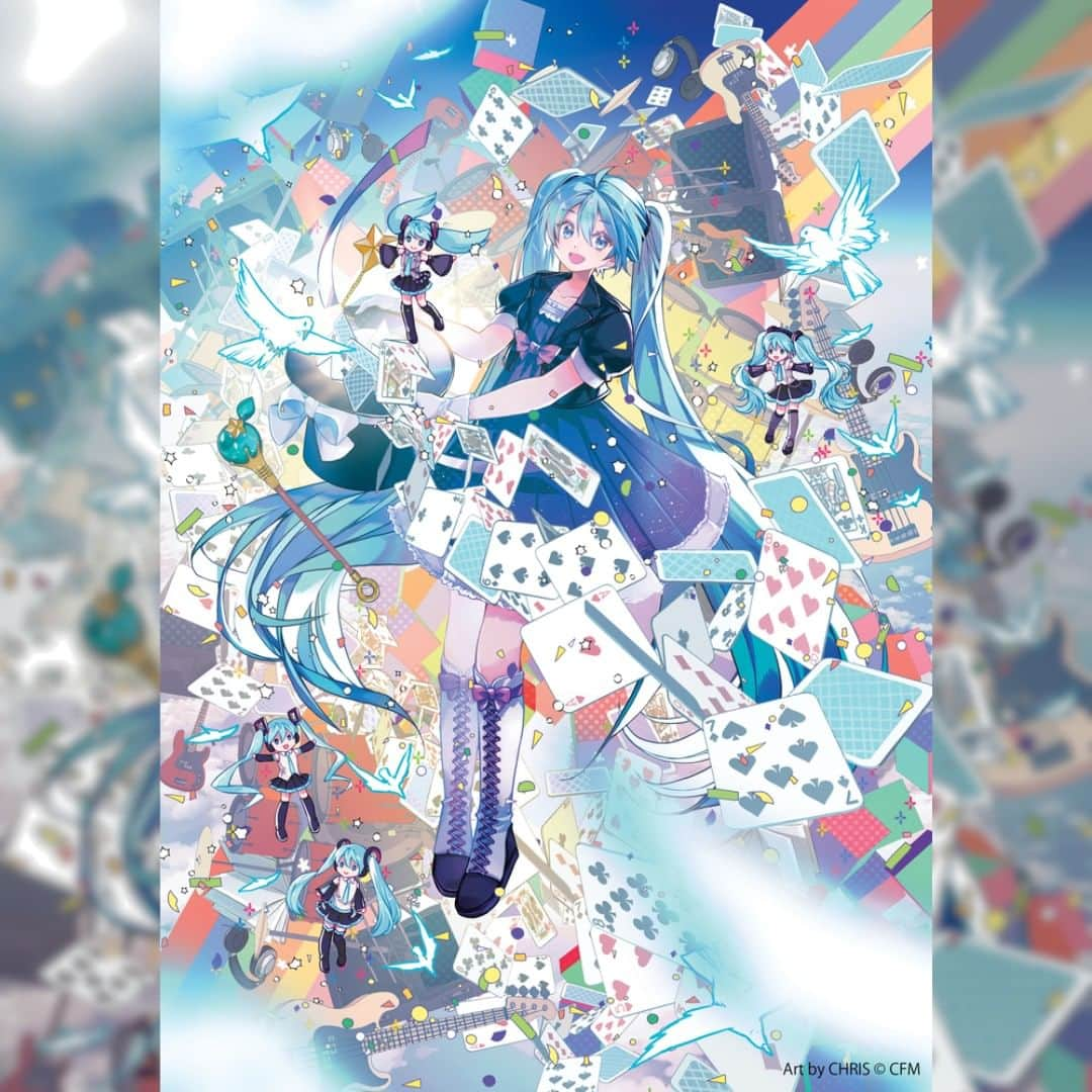 初音ミクさんのインスタグラム写真 - (初音ミクInstagram)「『初音ミク Happy 16th Birthday -Dear Creators-』 「16歳のお誕生日」8月31日まであと12日！  お祝いイラストは「CHRIS」さんにご担当いただきました✨ #miku16th #初音ミク」8月19日 20時31分 - cfm_miku_official