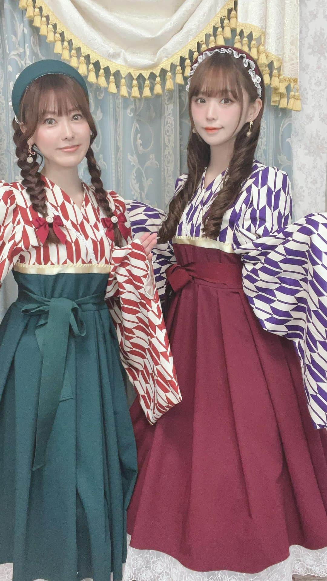 深澤翠のインスタグラム：「marcHenTica by Hiroko Tokumine marcHenromanTica(メルヘンロマンティカ） 新作のご紹介♡  #lolitafashion #ロリィタ #marchentica  #hirokotokumine」