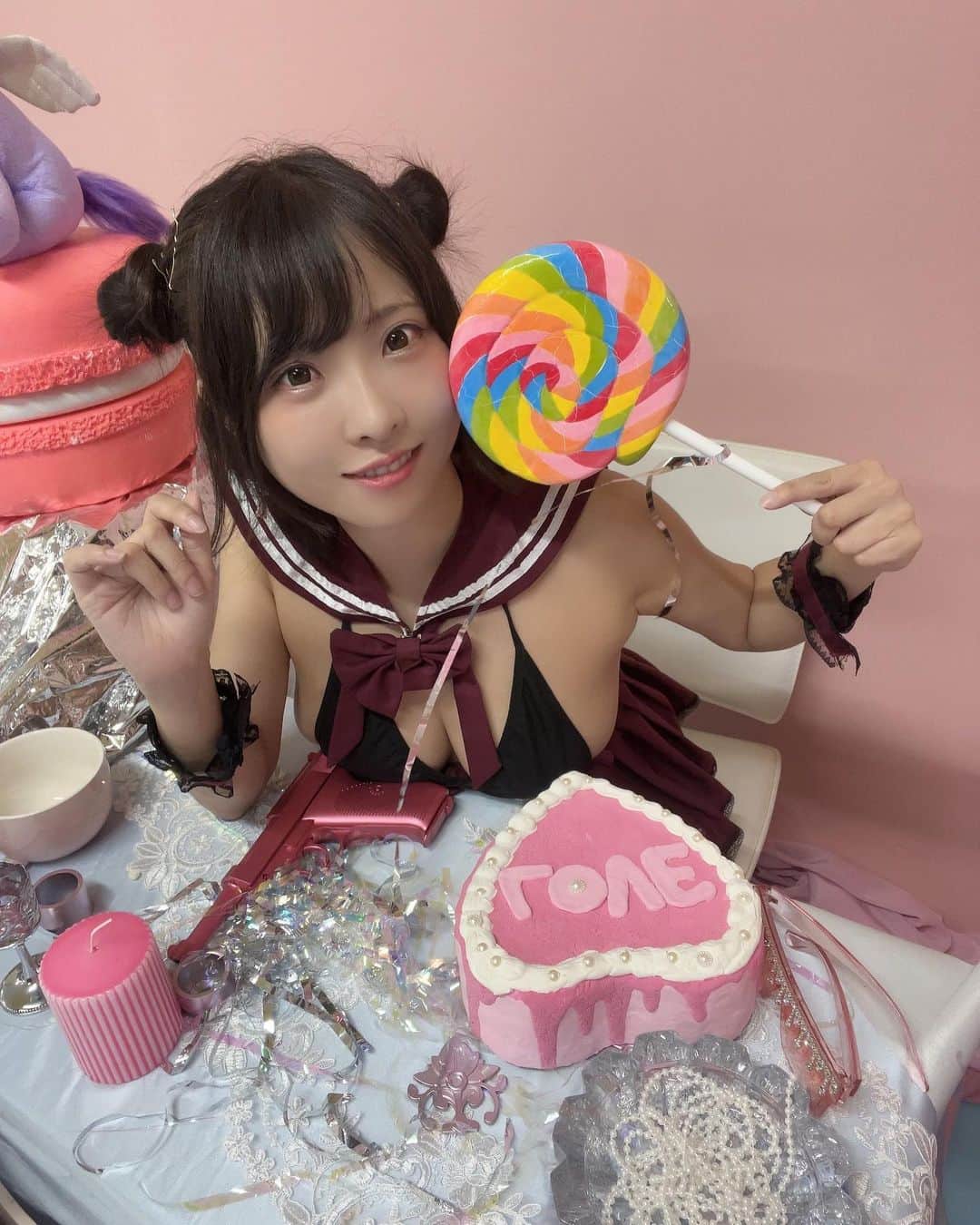 日下部ほたるのインスタグラム：「ゆめかわかわ🍭  #撮影会 #撮影会モデル #被写体 #被写体モデル #被写体希望 #model #portrait #idol #写真好きな人と繋がりたい #ポートレート好きな人と繋がりたい #カメラマンさんと繋がりたい #カメラマン募集 #写真撮ってる人と繋がりたい #ファインダー越しの私の世界 #ポートレート #写真部 #girl  #角色扮演 #偶像 #东京 #코스프레 #아이돌 #도쿄」