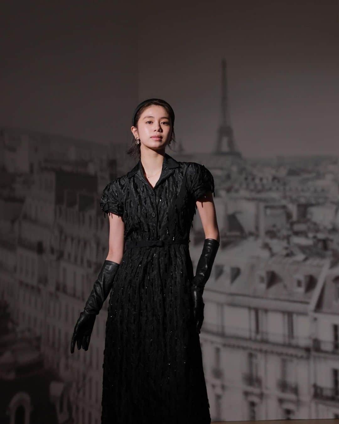 佐藤晴美のインスタグラム：「マリア・グラツィア・キウリによる、 Dior2023-2024年秋冬の最新コレクション🖤  #DiorAW23  #SupportedbyDior  #ディオールファインジュエリー」
