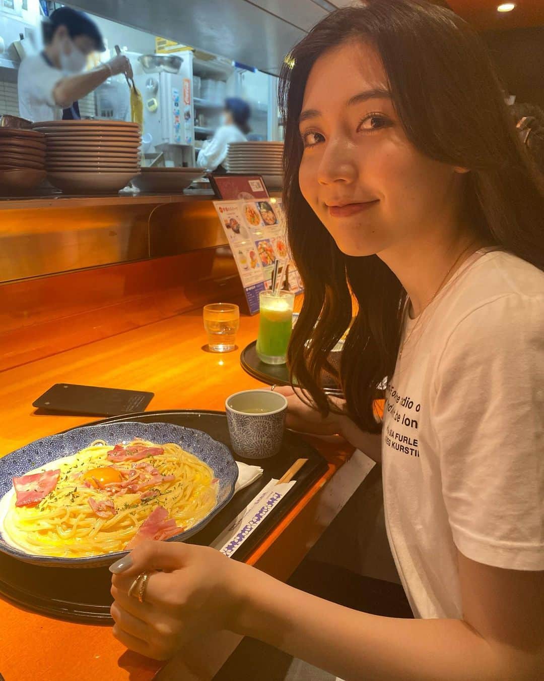 宮本和奏のインスタグラム：「友達と遊んだ日の写真📸  沢山美味しいもの食べて幸せだった！！ もう、夏休み終わっちゃう気分、、。 なんでこんなに早いの！！  #宮本和奏」