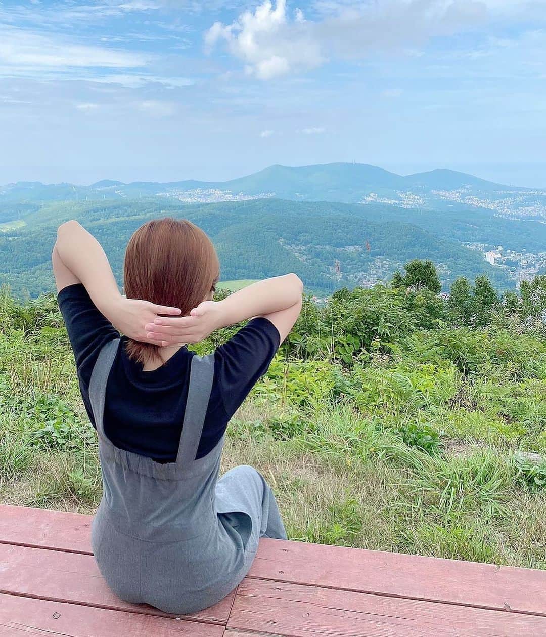 吉良りんのインスタグラム：「. みどり . #山 #自然」