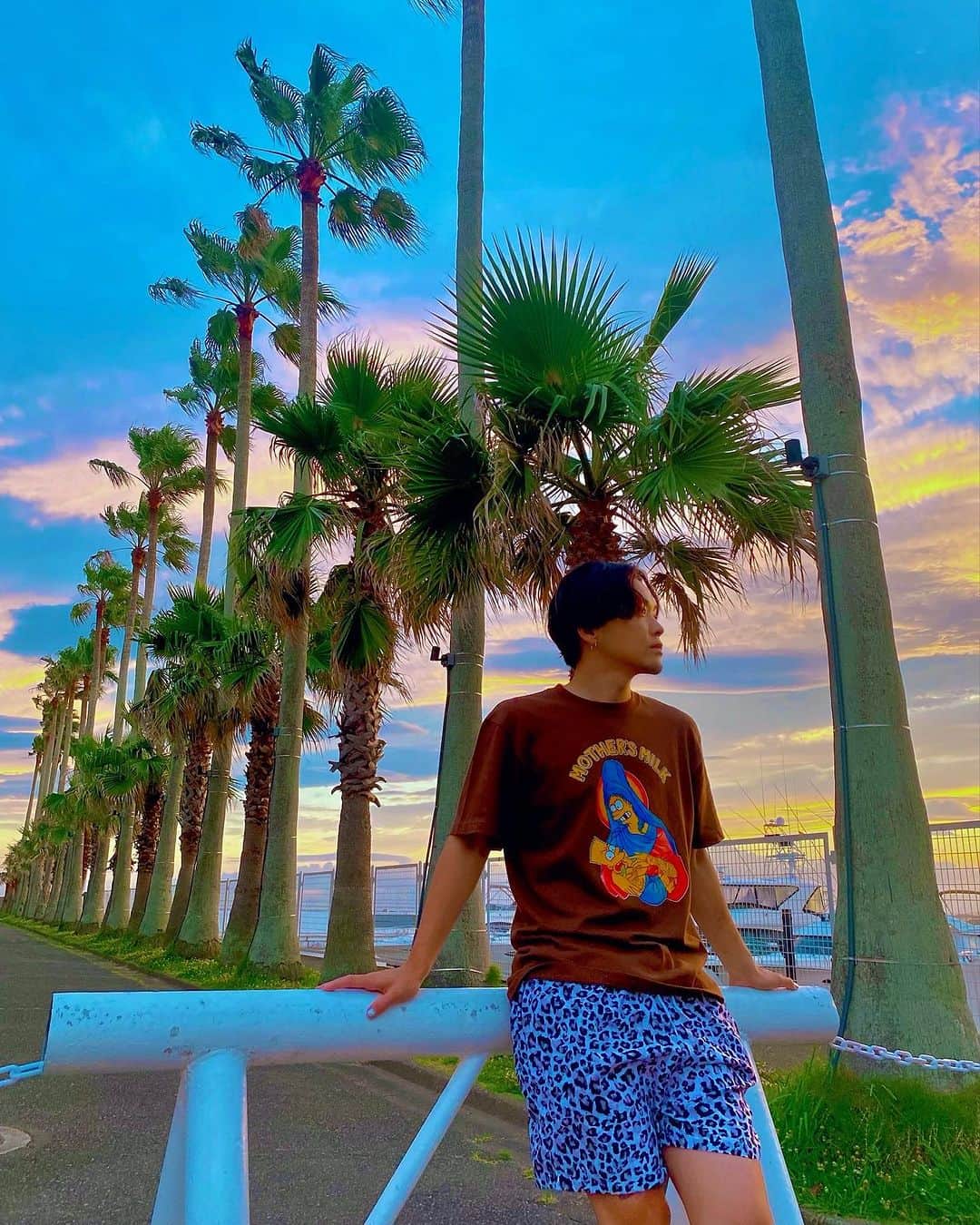 のインスタグラム：「⛵️🌴😎🌴⛵️」