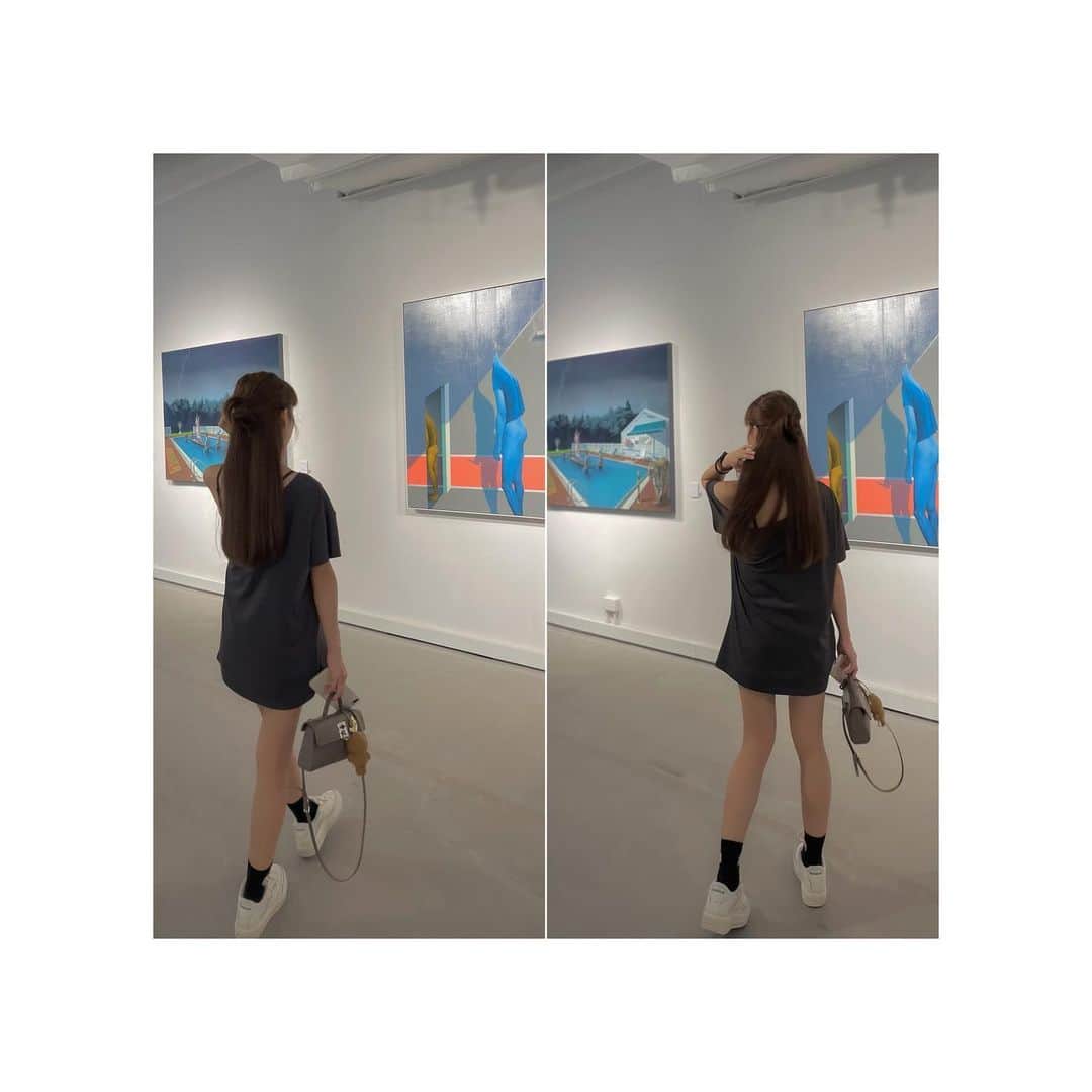 のインスタグラム：「1) 最近買了個新包 @cafune.official  2) humarish club art space  3) @the.cotiz 咖啡好喝 4) 2L asahi 也太重啦吧」