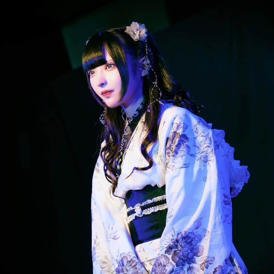 のインスタグラム：「夏、楽しかったね  #ライブ #浴衣 #歌い手」