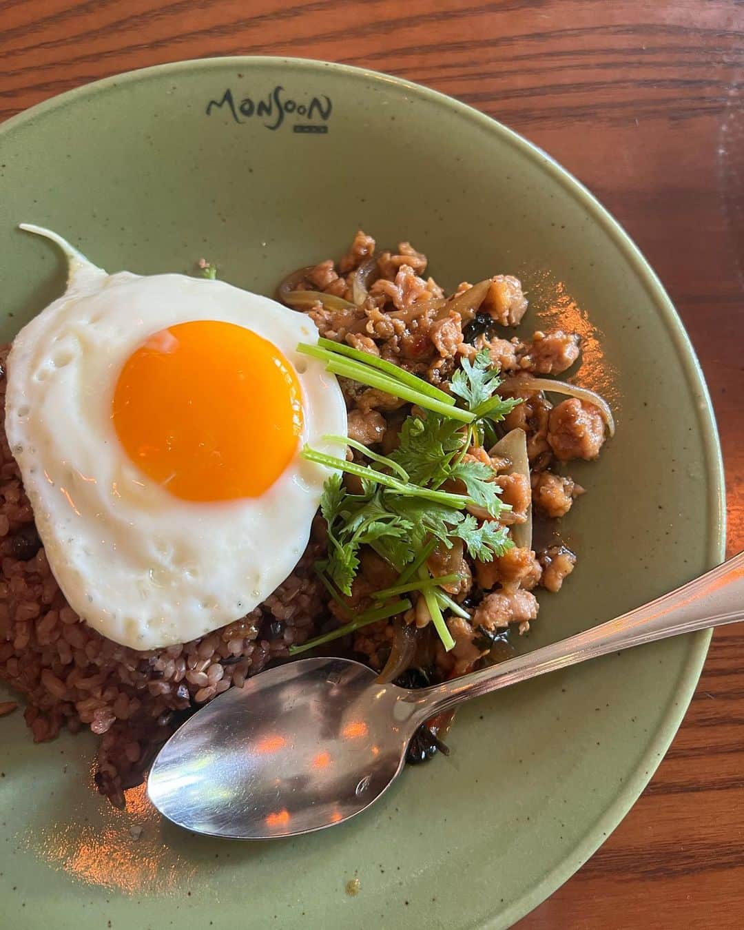 山田菜々のインスタグラム：「いつかのMONSOON🥣」
