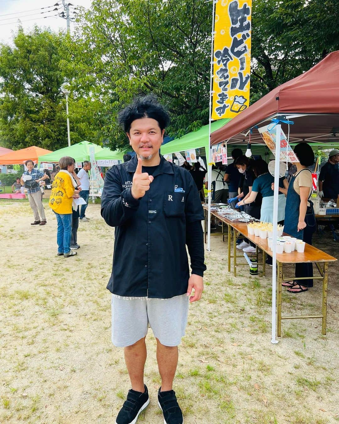 Mr.都市伝説 関暁夫のインスタグラム：「熊本市中央区大江中川鶴公園夏祭り🔥 そこで情熱クラブは防災講習を行います！ 色々なお店も沢山出ております！ 16時〜20時までやっております🇯🇵✨ 近くにお住まいの方は是非！遊びに来て下さい🫡💕 #関暁夫 #都市伝説 #熊本県」