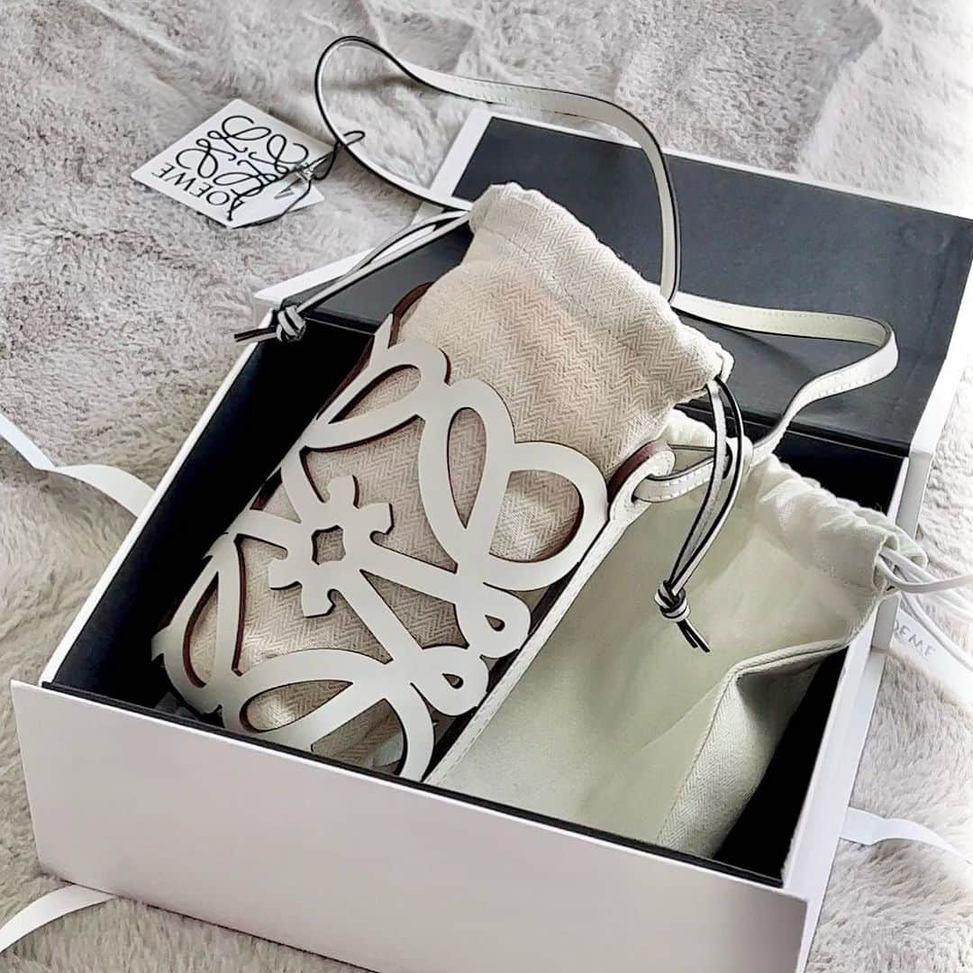 Minoriのインスタグラム：「#loewe ♡ #anagramcutouttote」