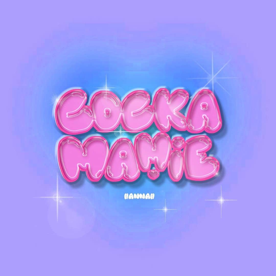 Hannahのインスタグラム：「🌀💙Cockamamie OUTNOW💙🌀 4가지 맛으로 만나보실 수 있습니다 ㅎ @ugpee  @rndyrndy  @audios_from @bcalmbeats @mayne_dish  @neko._.blue._.dream  Mastered by @allday4real  Artwork by Kanna  함께해주신 친구들 고맙고사랑하고  여러모로 제일 고생해준 보호자.. @neko._.blue._.dream 고맙습니다..ㅎ😌」