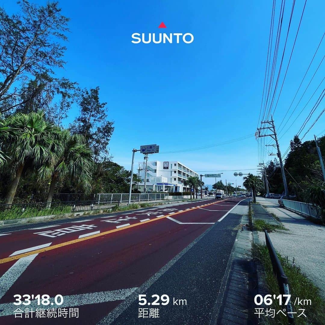 柴田聡さんのインスタグラム写真 - (柴田聡Instagram)「名護RUN♪ #名護 #恩納 #灼熱ラン #朝ラン #ランパンのまま #プールへ #ハシリマスタグラム」8月19日 18時58分 - satorushiba