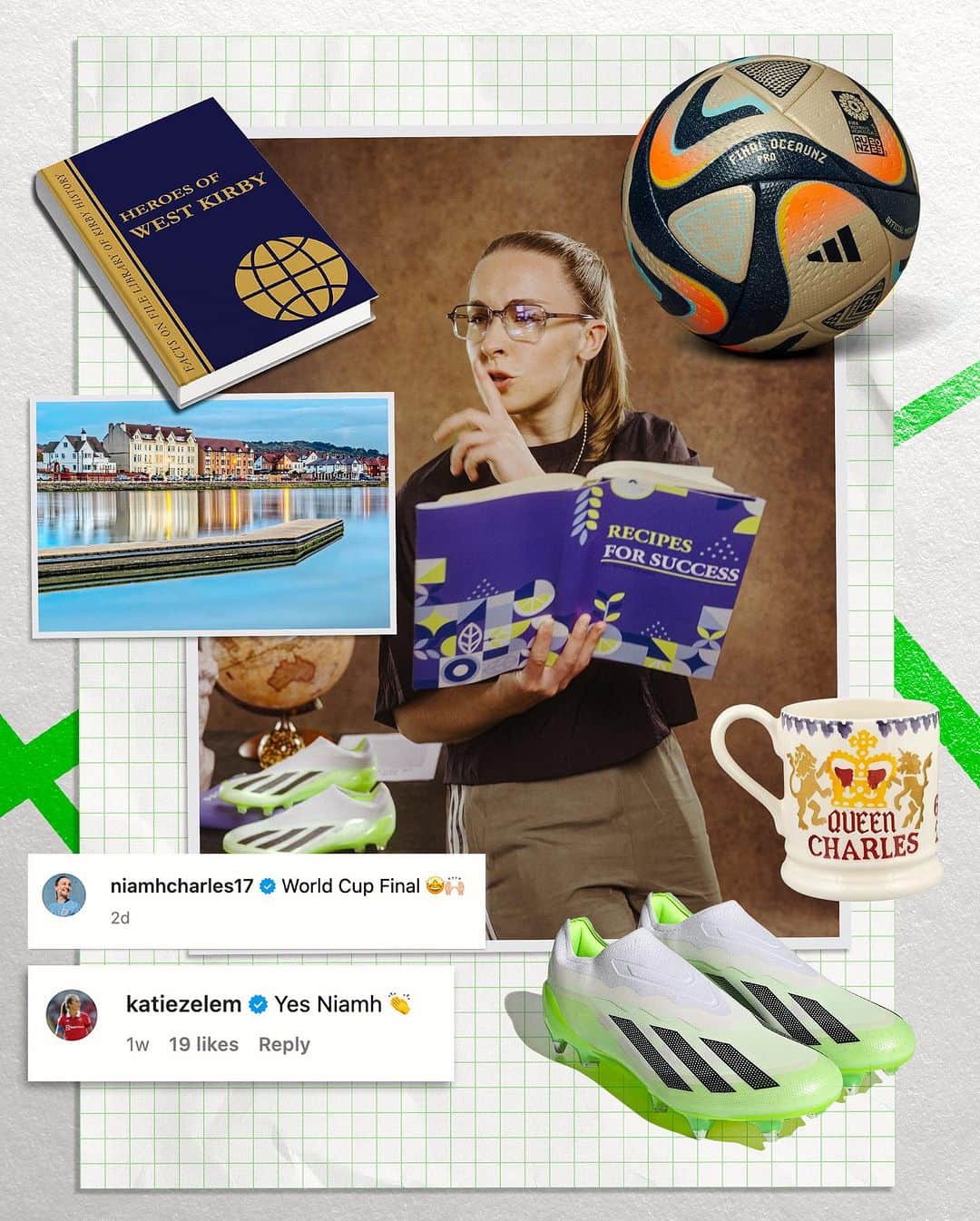 adidas UKさんのインスタグラム写真 - (adidas UKInstagram)「Let’s get this party started.  #FIFAWWC Final starter pack ft. Millie Bright, Alessia Russo, Mary Earps, Rachel Daly, Bethany England, Katie Zelem and Niamh Charles.   #adidasFootball」8月20日 5時11分 - adidaslondon