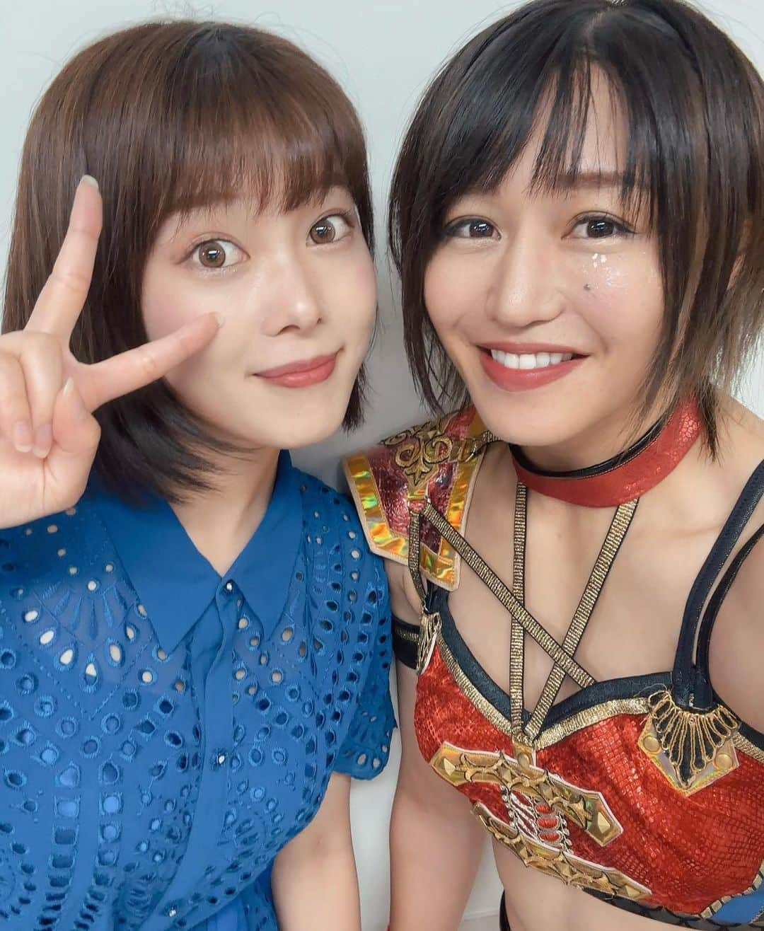 朱里さんのインスタグラム写真 - (朱里Instagram)「小坂井ちゃん🥺  #stardom #GE #prowrestling #リングアナ　#声優 #cute #photography #photo」8月19日 20時52分 - syuri_official