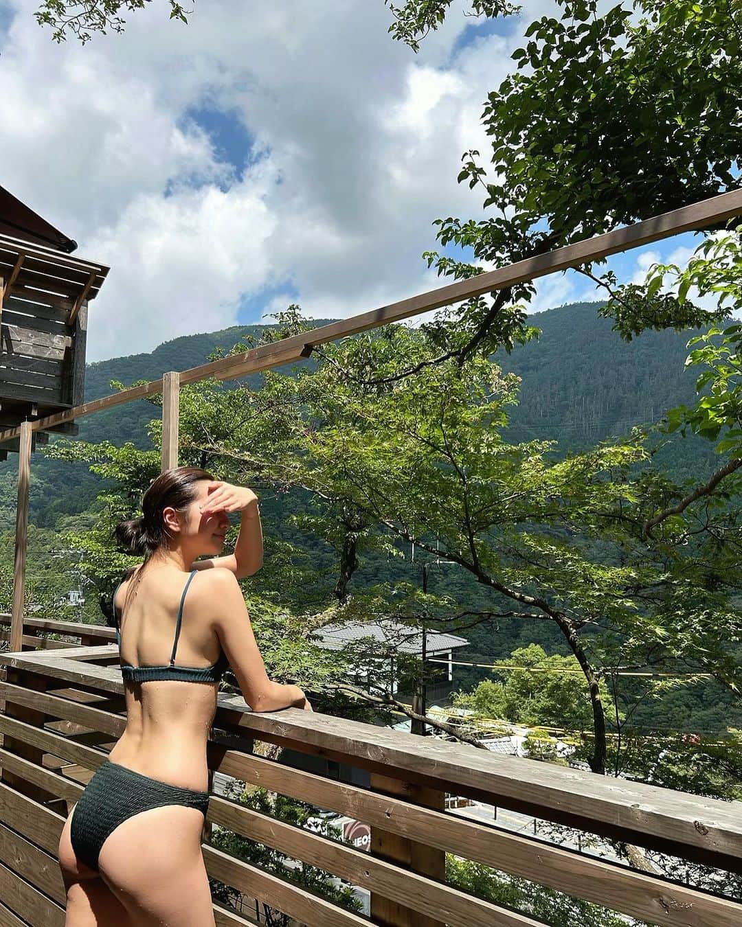 大伴理奈の画像 大伴理奈さんのインスタグラム写真 - (大伴理奈Instagram)「_ 朝からサウナ投稿失礼致します♨︎ @_saunatiger_  さんにお邪魔させて頂きました☺︎ とても清潔感のあるプライベートサウナでした◎◎ ロウリュウも選べて気持ち良すぎたので 何度もしてしまった！！ サウナ  ...