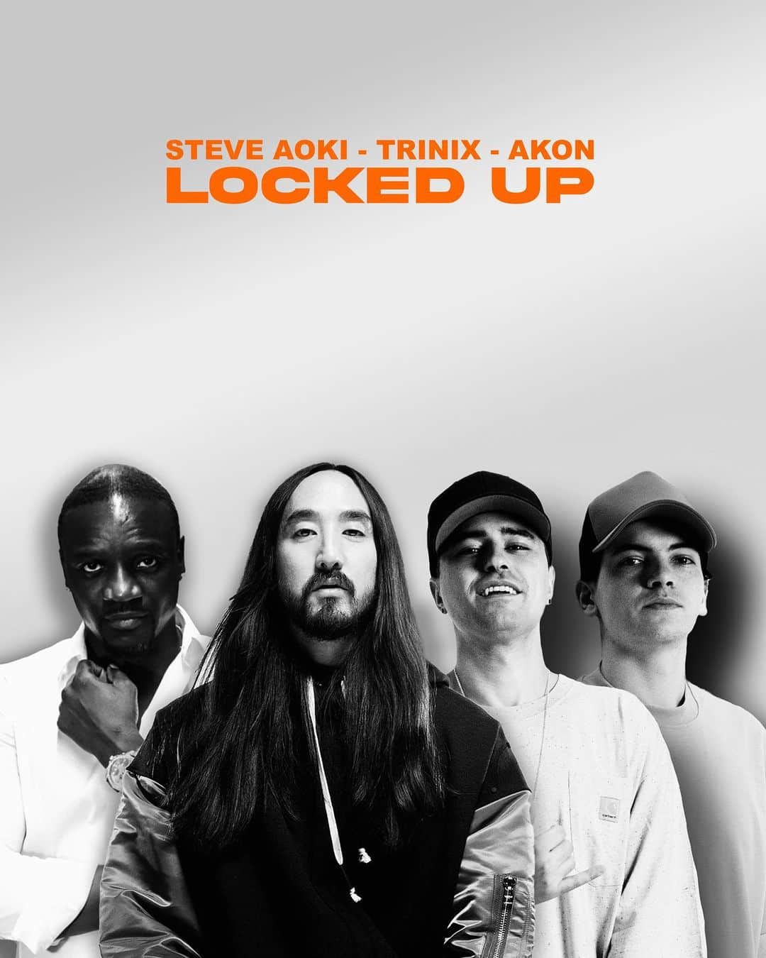 エイコンのインスタグラム：「New single with Steve Aoki and Akon out now 🔥 Little TRINIX who were listening to this 2 artists on repeat would be proud of how far we've come 🥲  (The 3rd photo was taken 10 years ago. We went to one of Steve show and told him "one day we'll collaborate with you") Life is crazy 🙏」