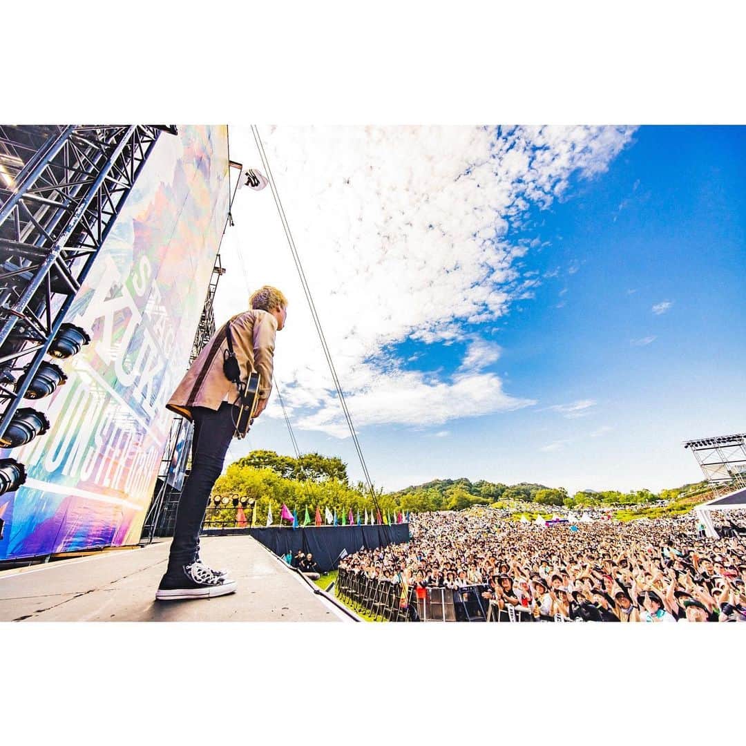 柳沢亮太さんのインスタグラム写真 - (柳沢亮太Instagram)「2023.08.19 国営讃岐まんのう公園 ″MONSTER baSH 2023″ #SUPERBEAVER #MONSTERbaSH #モンバス #写殺 @cazrowaoki」8月19日 21時50分 - yayayayanagi